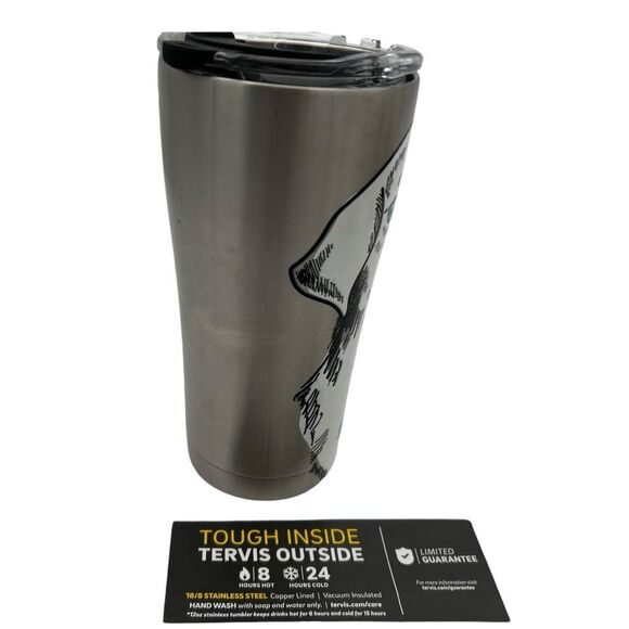 Tervis Herd That Goat Stainless Steel Insulated Tumbler With Lid Silver 20oz - Picture 5 of 10